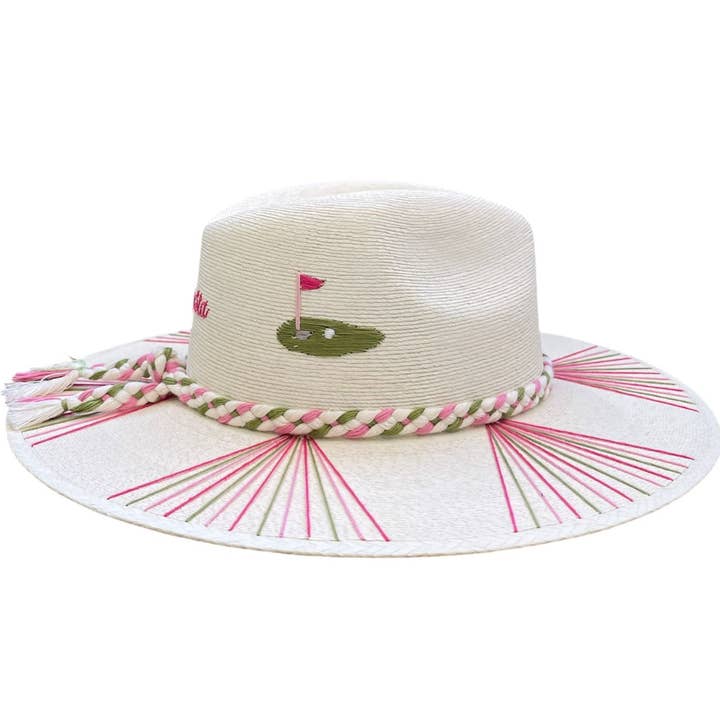 Hole in One Palm Hat for wholesale by The Goldie Hat Co