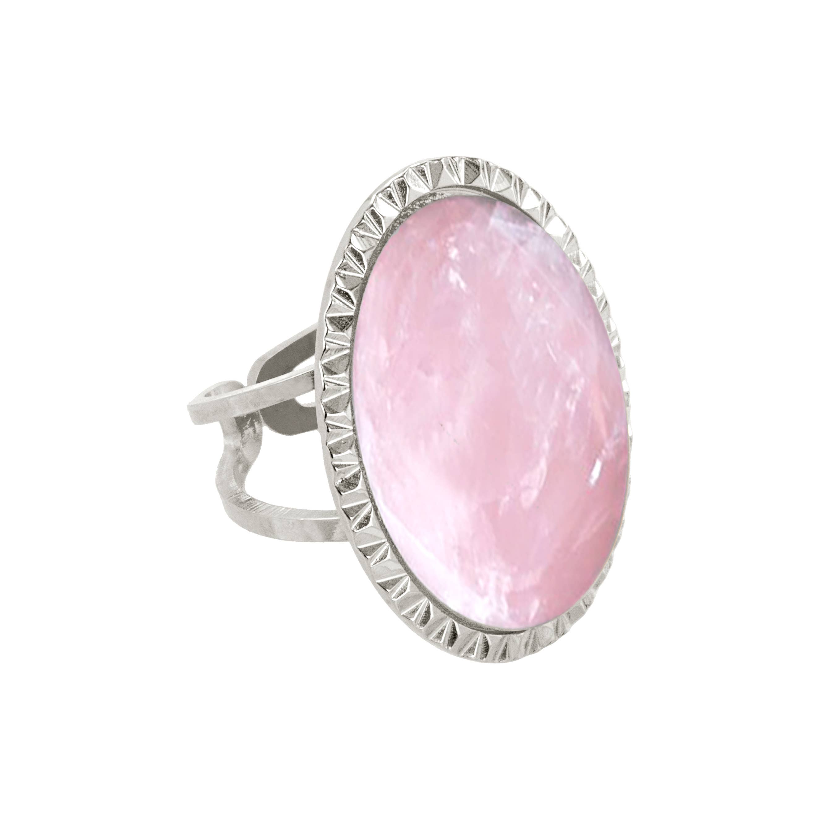 Lovelyday bijoux - Wholesale Cocktail/Statement Ring - Madame and Pierre ring — Made in France — Silver2