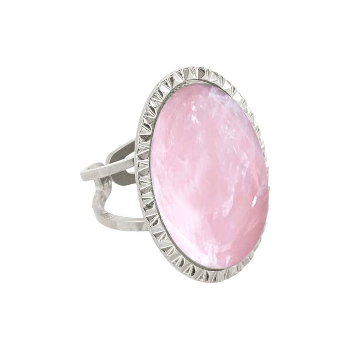 Lovelyday bijoux - Wholesale Cocktail/Statement Ring - Madame and Pierre ring — Made in France — Silver2