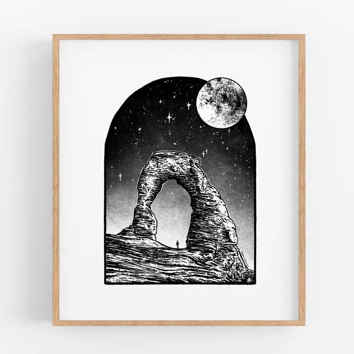 Window to Moab Art Print for wholesale by Kaari & Co.
