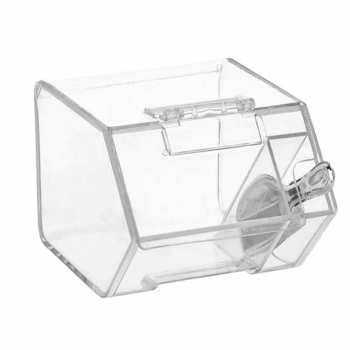 Candy Box Shaped Acrylic Candy Boxes 6 Pack 3.44"X2.69"X2.2" for wholesale by Hammont