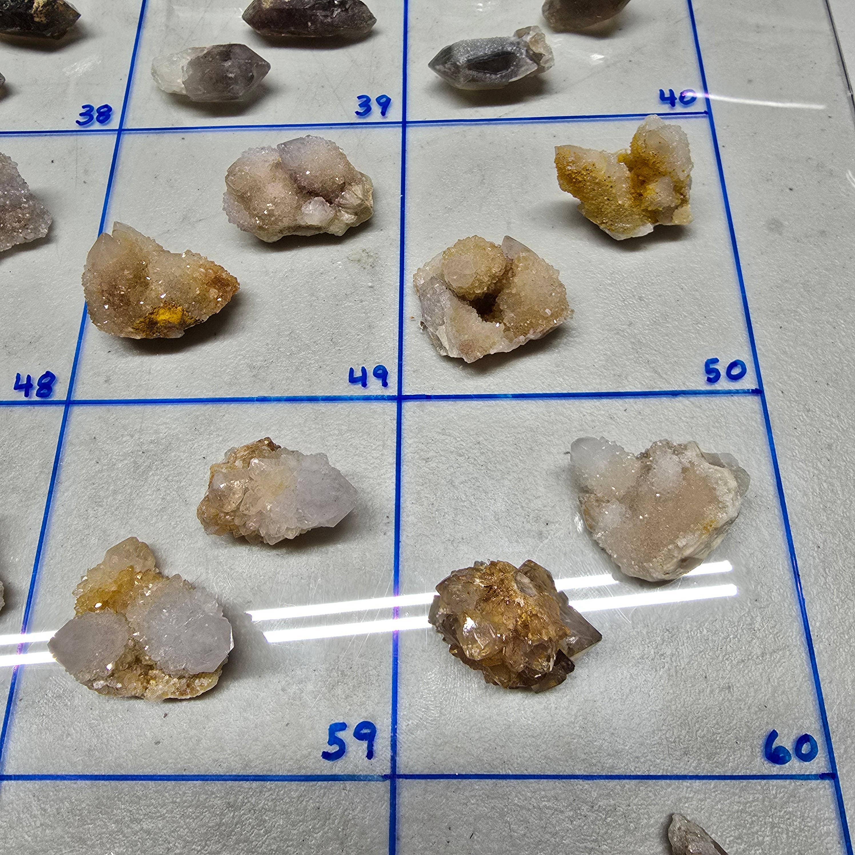 Fantasia Mining - Vendita all'ingrosso Pietra/cristallo spirituale - Quarzo Spirituale / Quarzo delle Fate / Quarzo Sudafricano (Blu-2)14