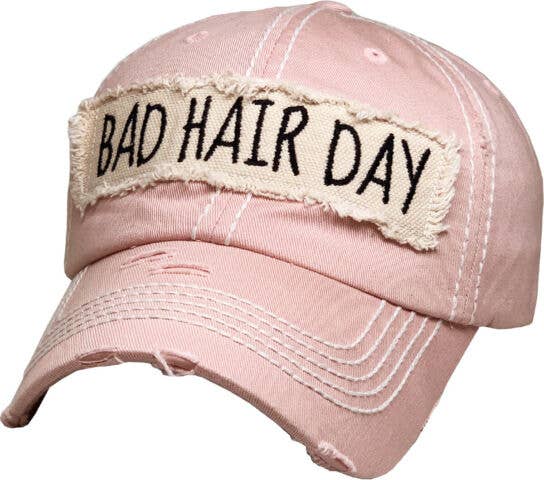 KBETHOS - Vendita all'ingrosso Cappellino da baseball - Donna - Berretto a sfera vintage lavato Bad Hair Day49