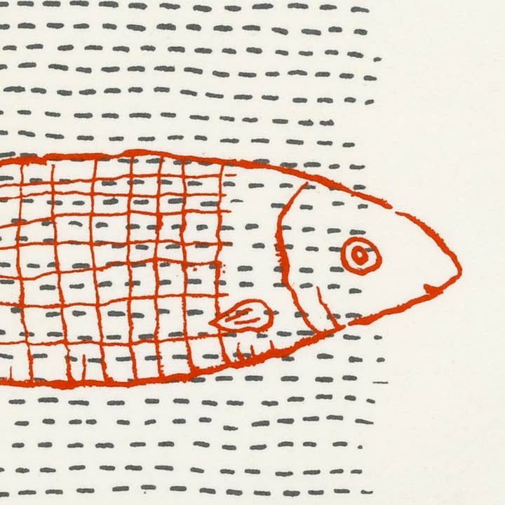 a wink design - Wholesale Tea Towel - double fish tea towel2