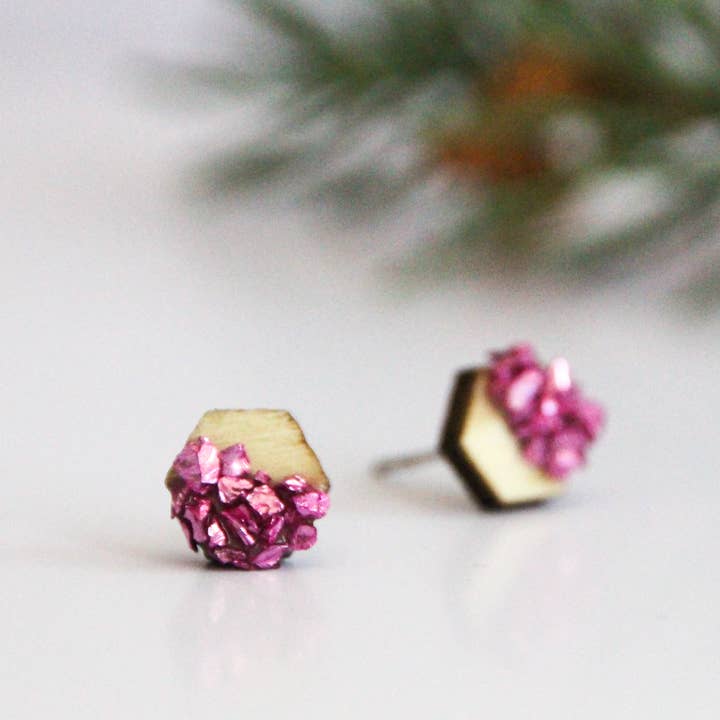 Come on Barbie | Stud Earrings for wholesale by 54+Pine