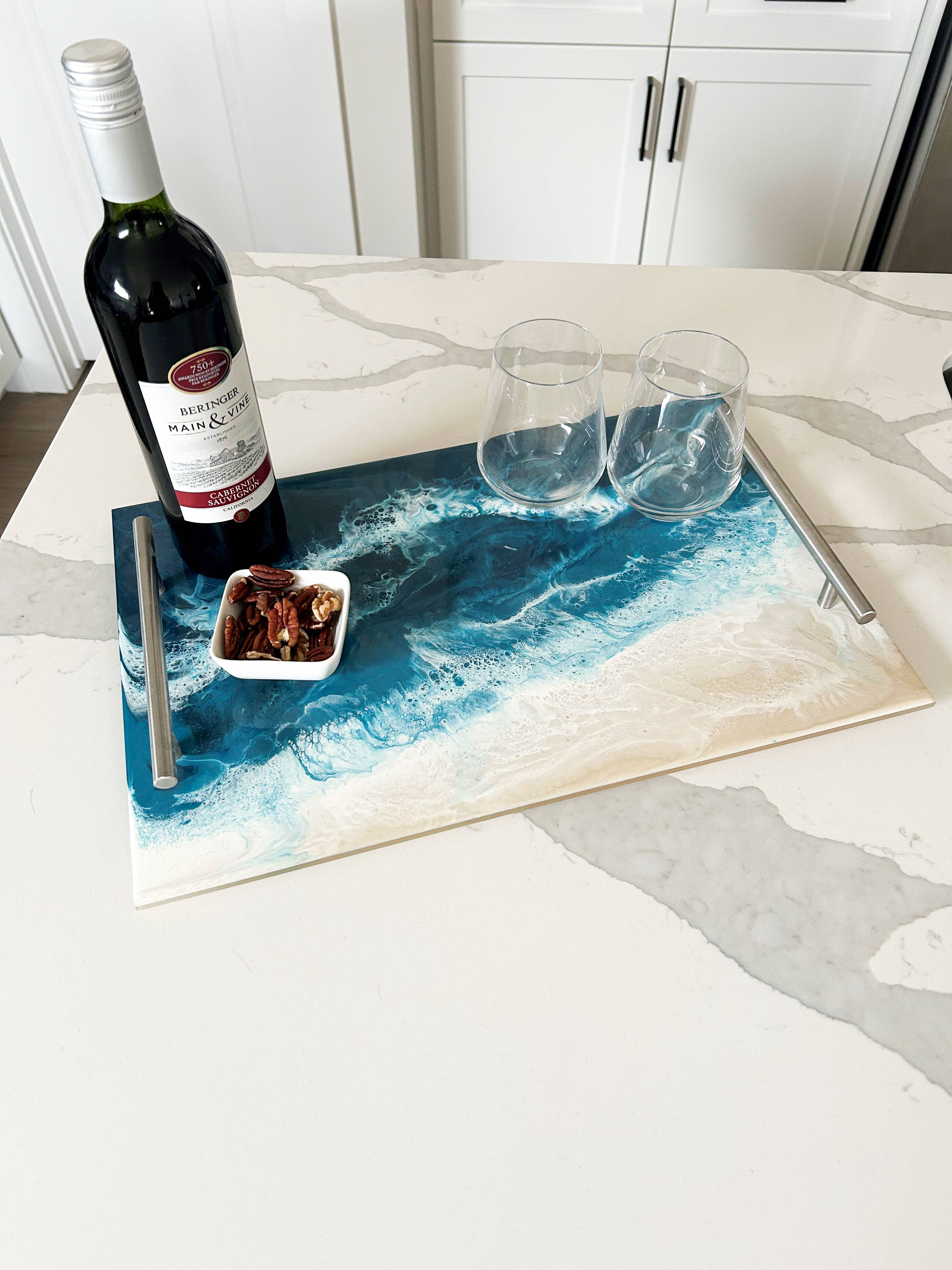 Lynn & Liana Designs - Wholesale Dienblad - Hars serveerschalen met handvatten - GEEN TARIEVEN! Feestdecoratie12