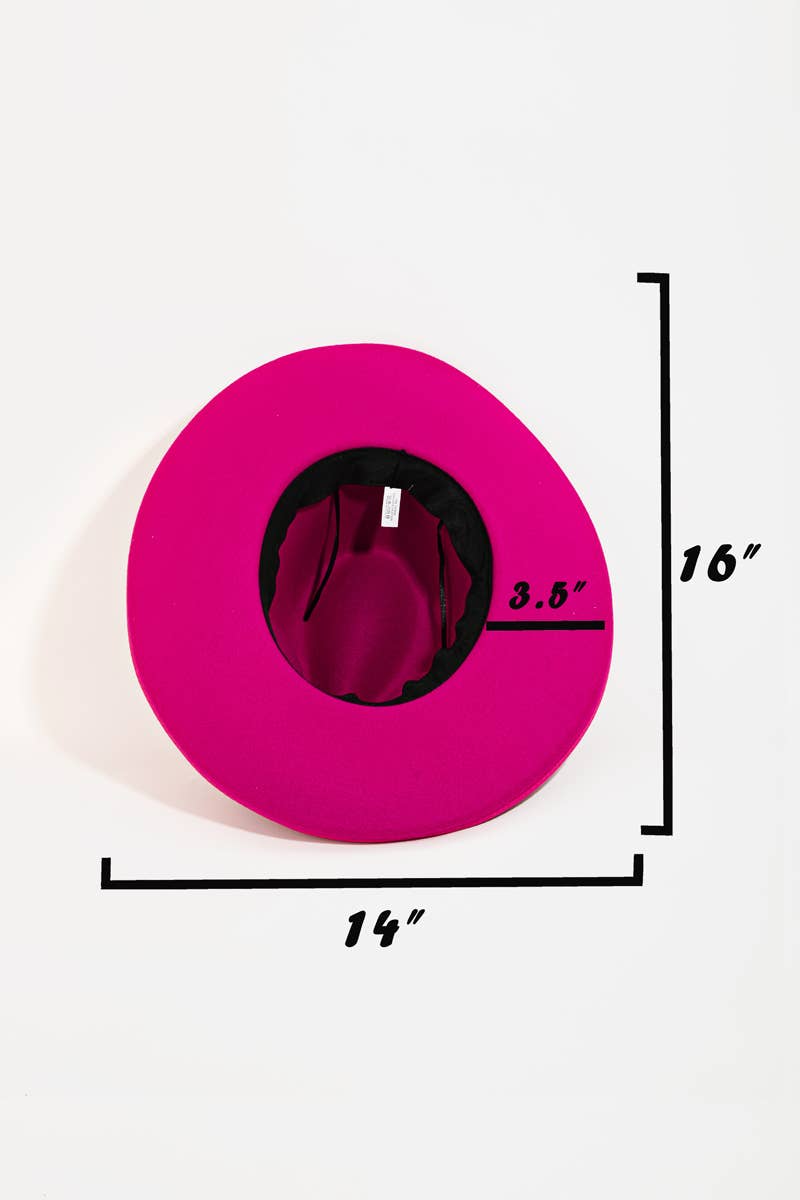 anbfashion - Wholesale Fedora - Women's - Ribbon Bow Tie Fedora Hat 982