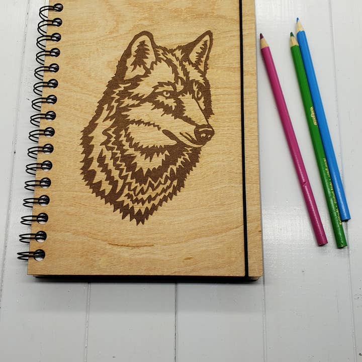 Wolf Mini Sketchbook for wholesale by Genesis 3D