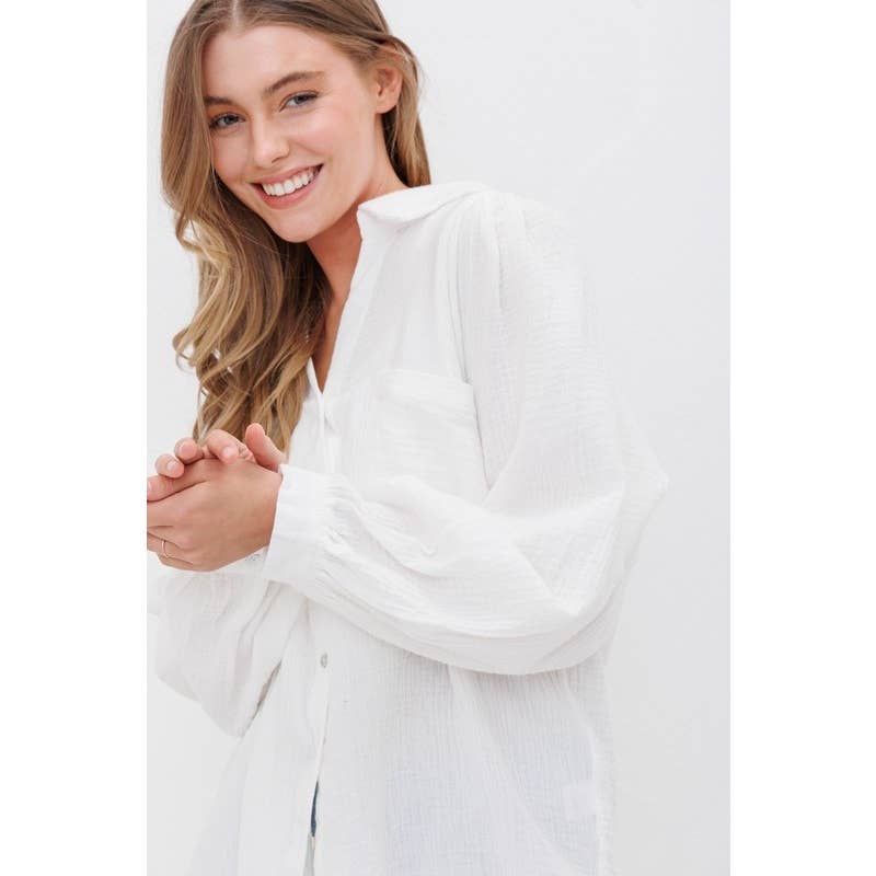 Sweet Generis – wholesale Pants – Women's – GAUZE WIDE LEG PANTS9