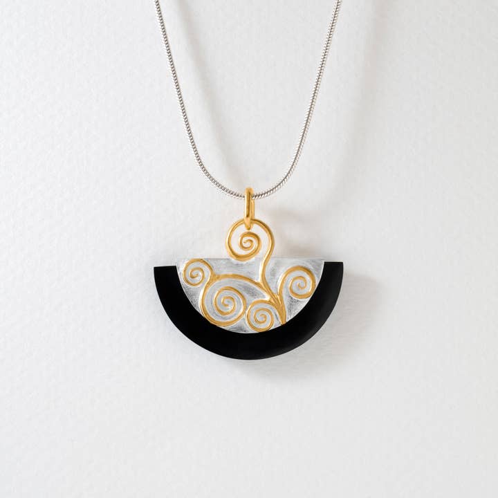 Pingente Design Klimt por atacado de Paula Bolton Jewelry