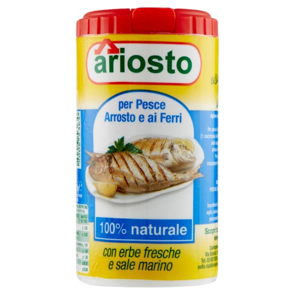 Ariosto fresh herbs and sea salt for fish 80g for wholesale by Made in eatalia