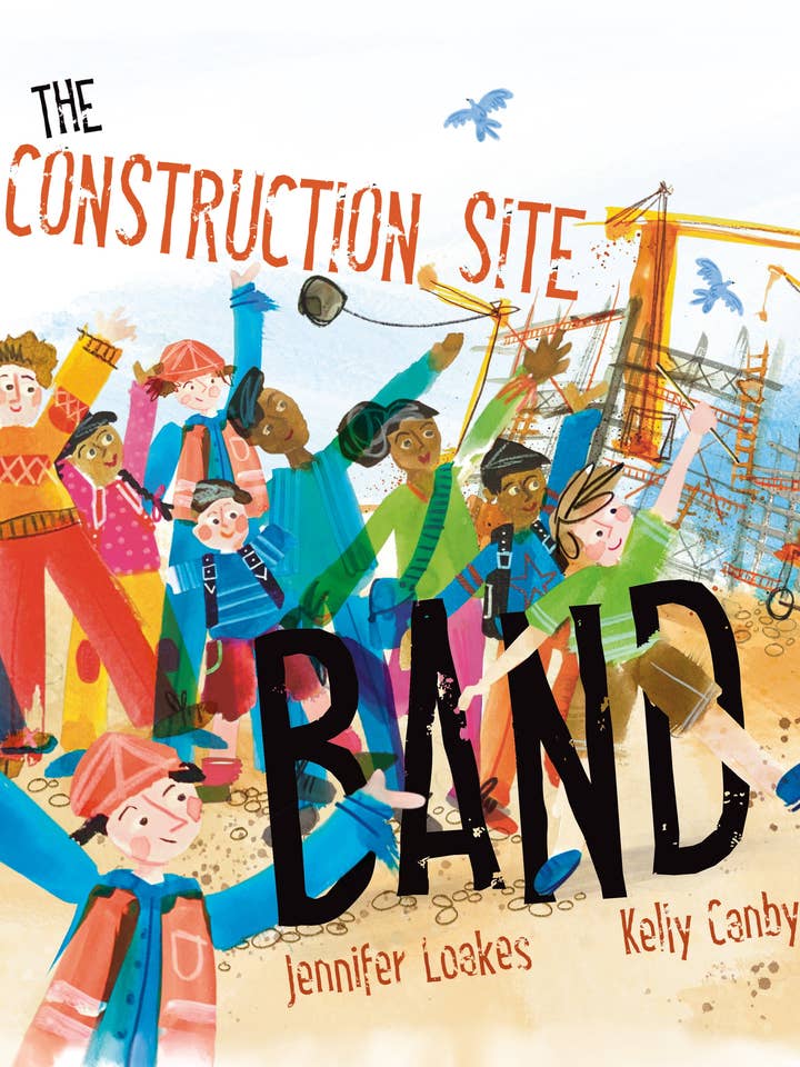 Le groupe du chantier de construction par Jennifer Loakes & Kelly Canby pour la vente par Windy Hollow Books