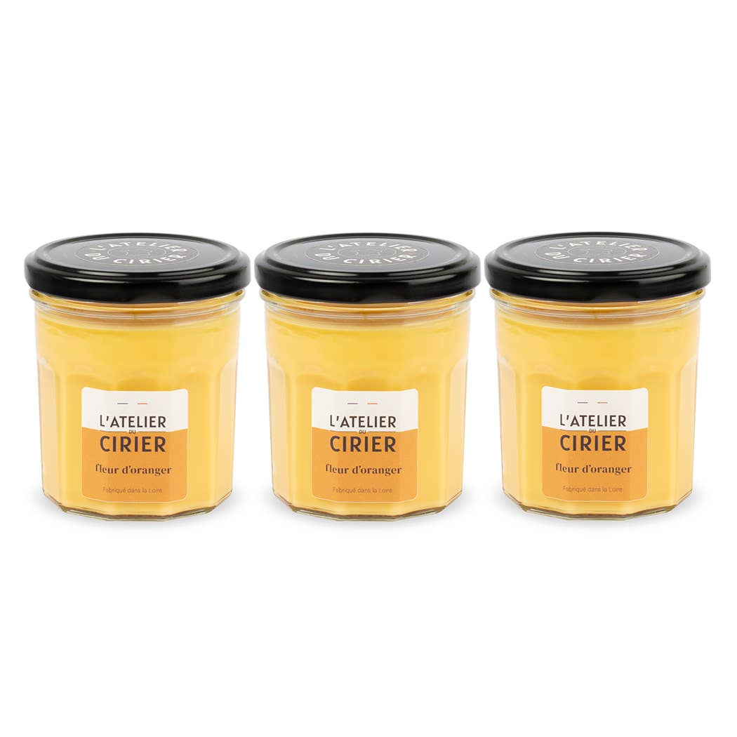 L'atelier du Cirier - Wholesale Jar/Filled Candle - Orange Blossom Jam Jar Candle2