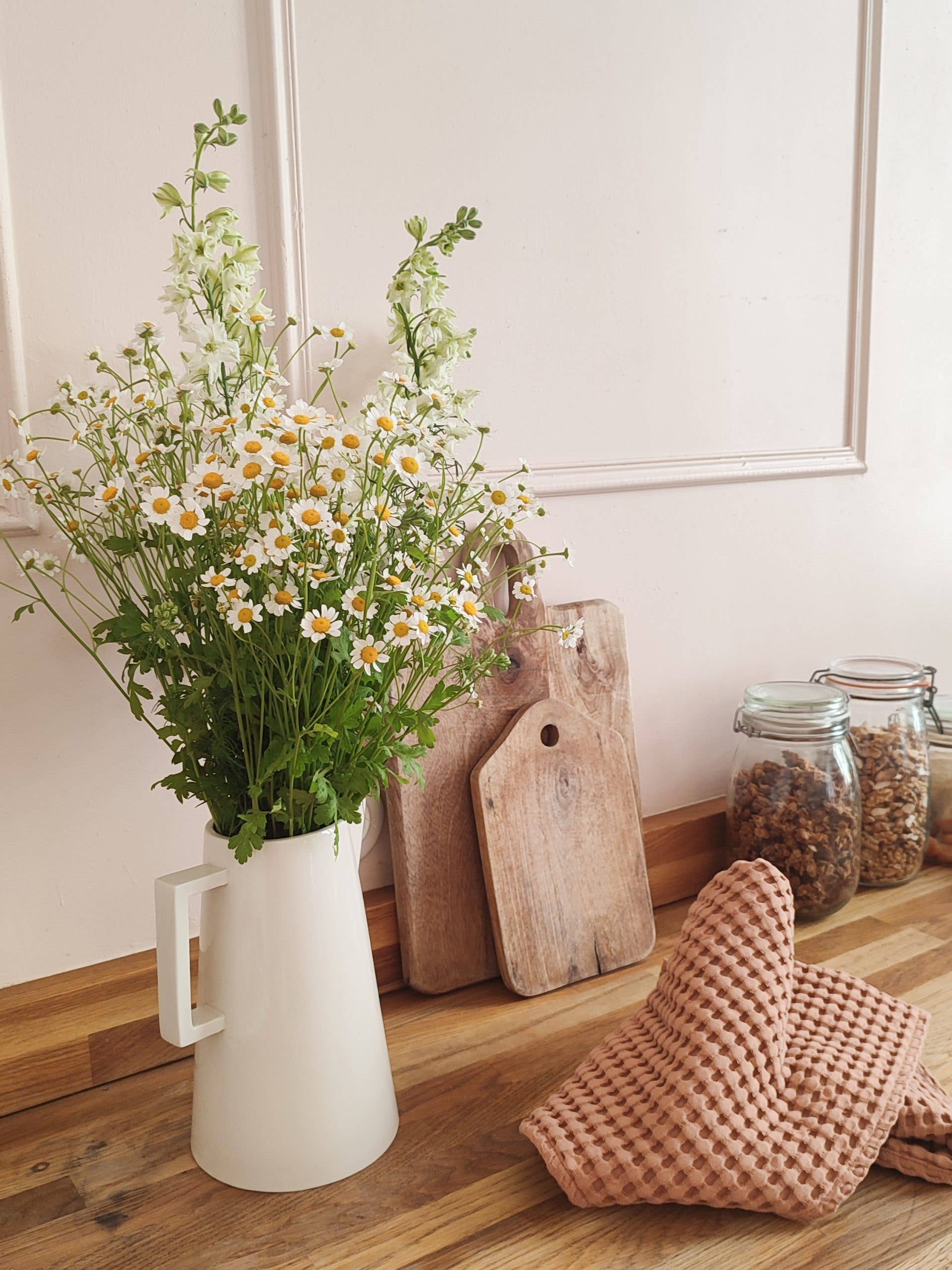 Trinquette Atelier - Wholesale Tea Towel - Marceau honeycomb kitchen towel2