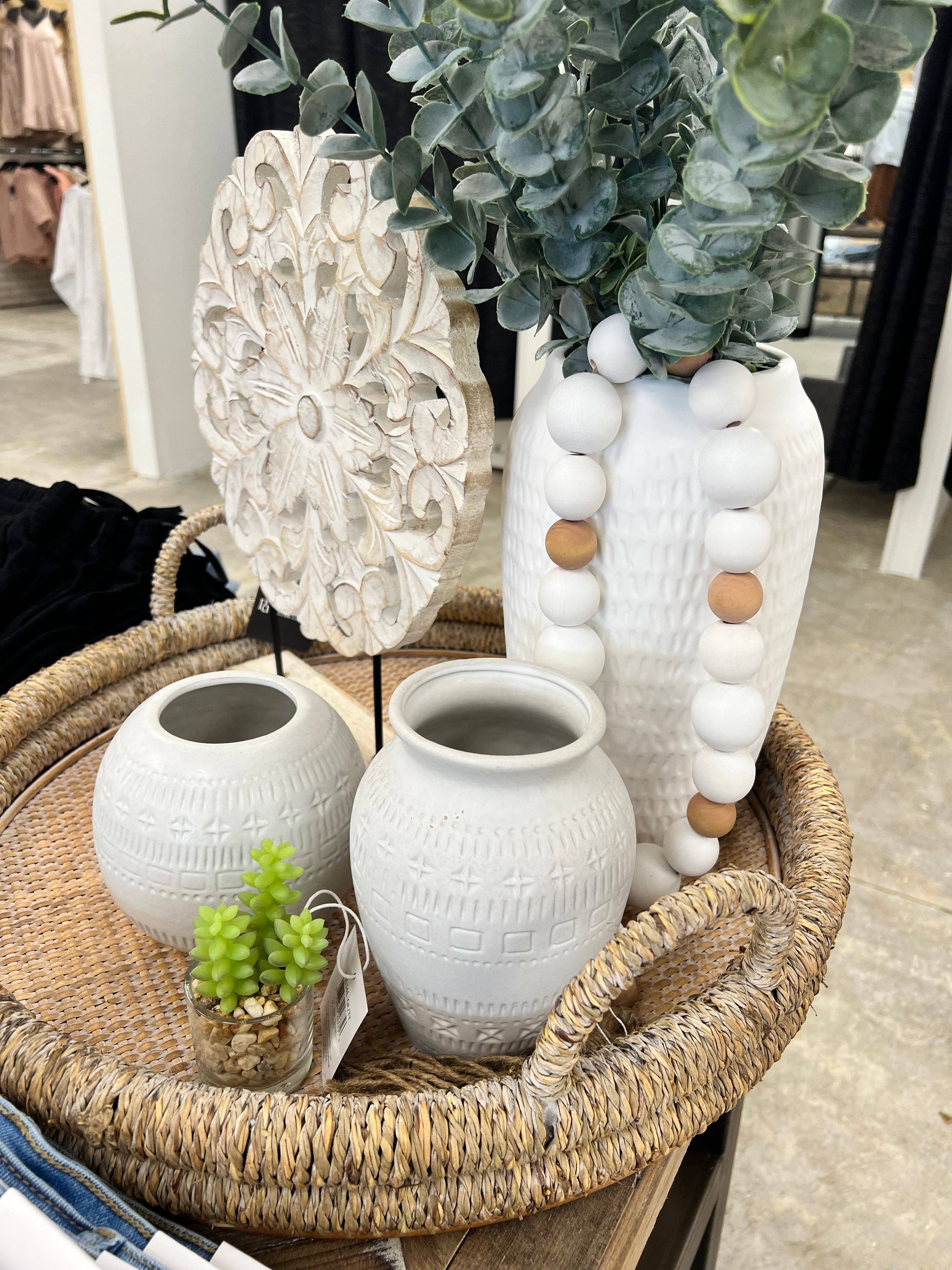 Uniquely You Creative - Wholesale Bunting/Garland - Jumbo Bead Garland - White2