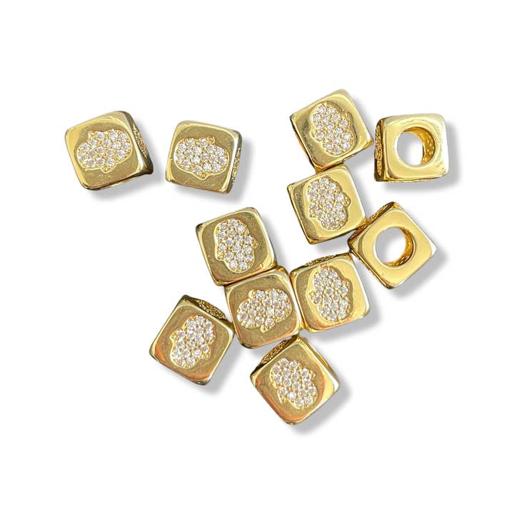 Breloque Hamsa Block pour la vente par Hamsa Alek