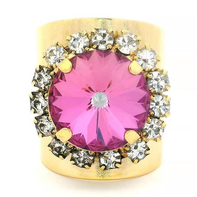 TOVA - Wholesale Cocktail/statement ring - Jacci Ring In Passion Nitro0