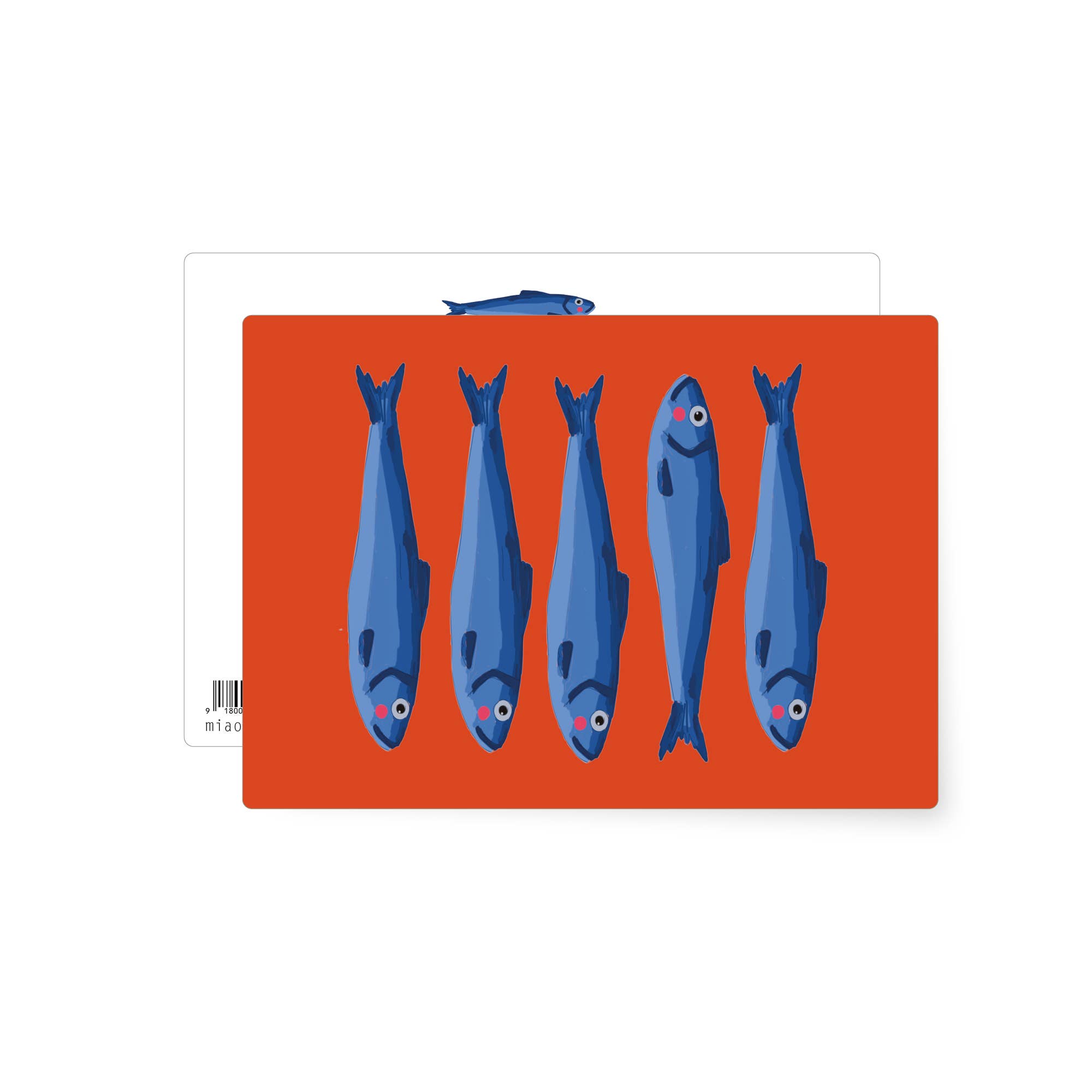 MIAO Papeterie - Wholesale Postcard - Fish | Postcard0