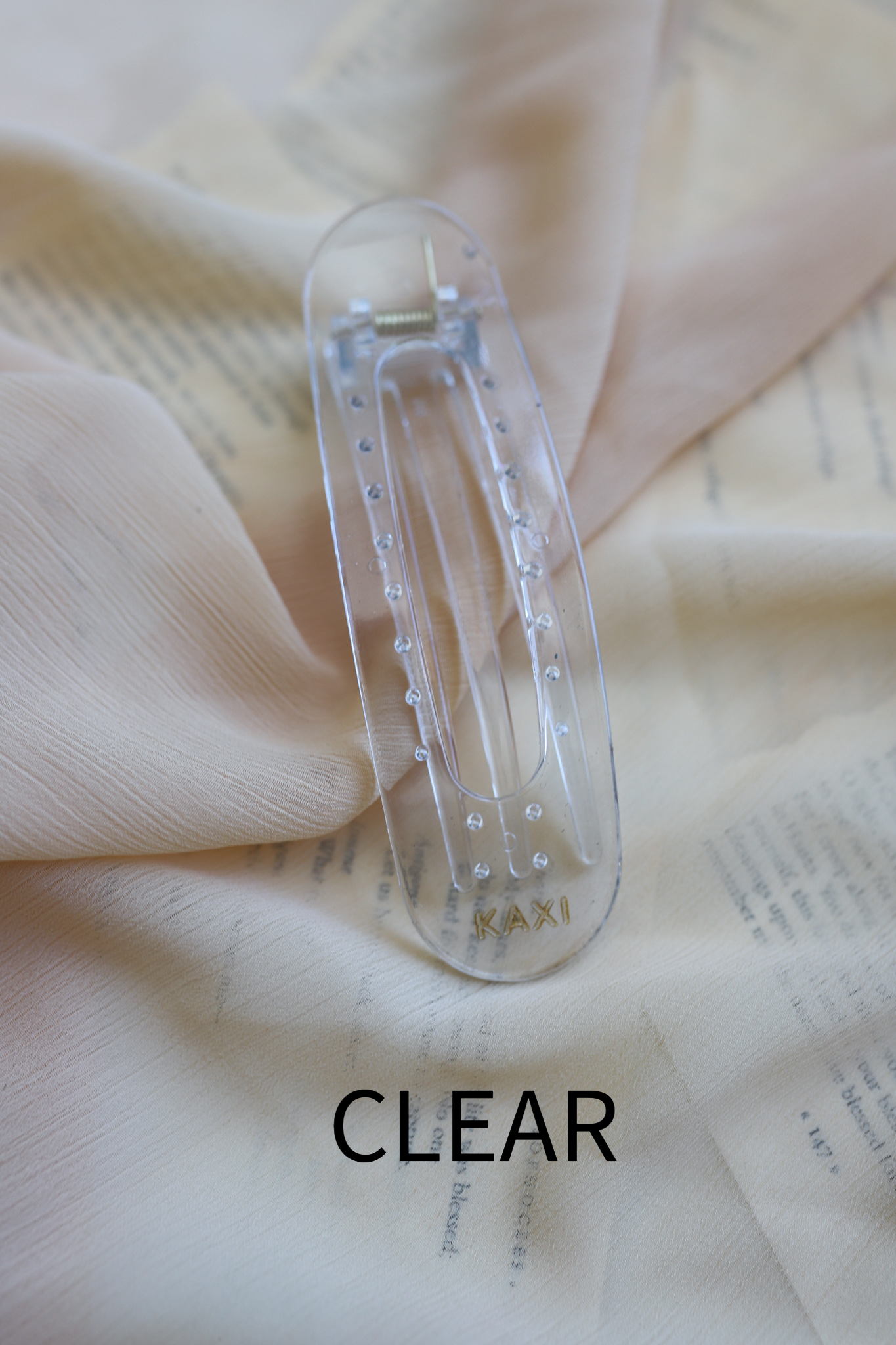 KAXI - Wholesale Hair Clip - Women's - OVERSIZED LAY DOWN CLAWS ( 33 COLORS )74