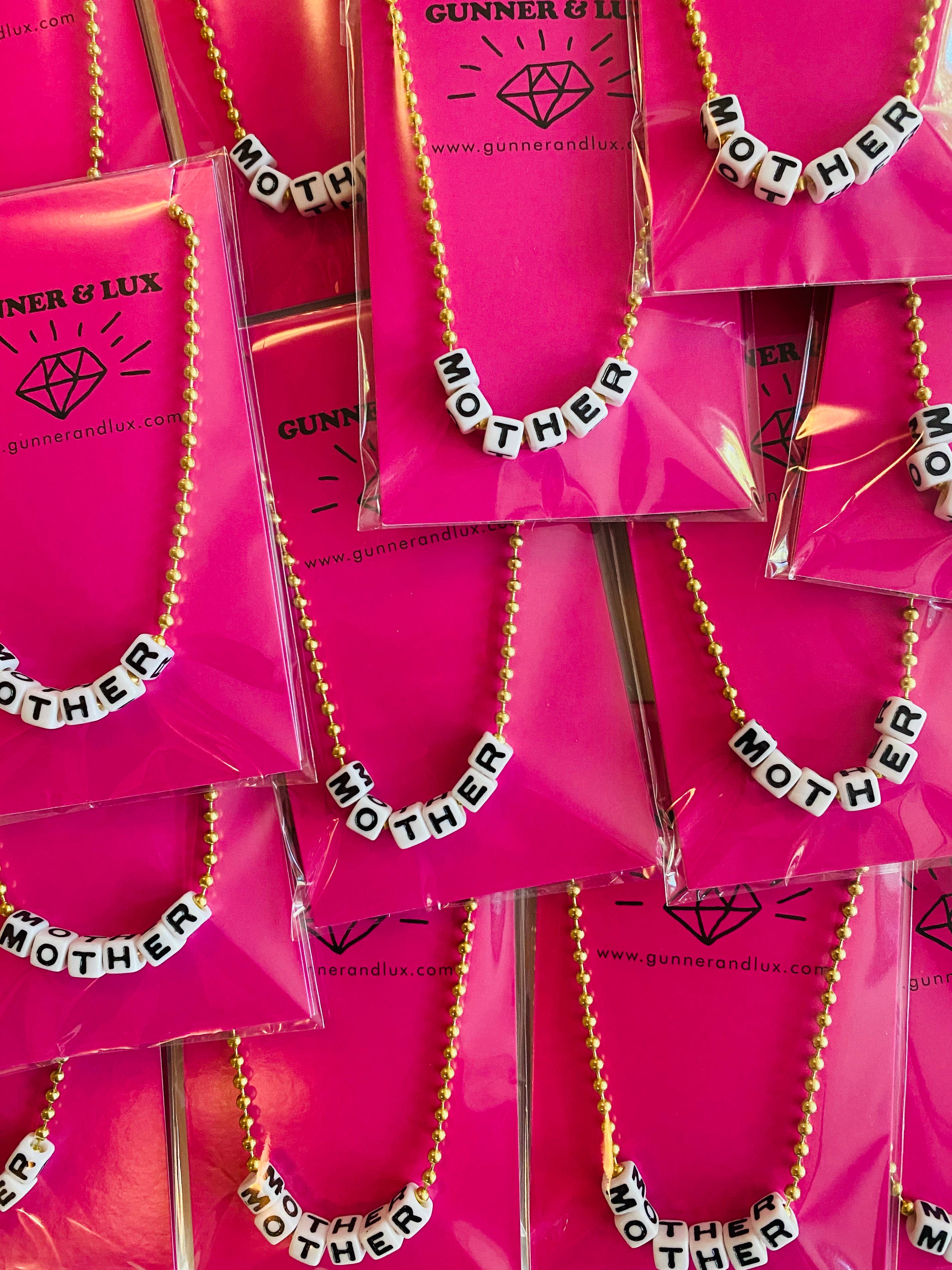 Gunner & Lux - Vente Collier – enfant - Collier MOTHER16