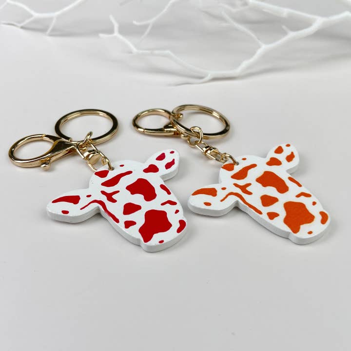 SoapElenGlen - Wholesale Keychain – Women's - Wooden bull head pendant keychain9