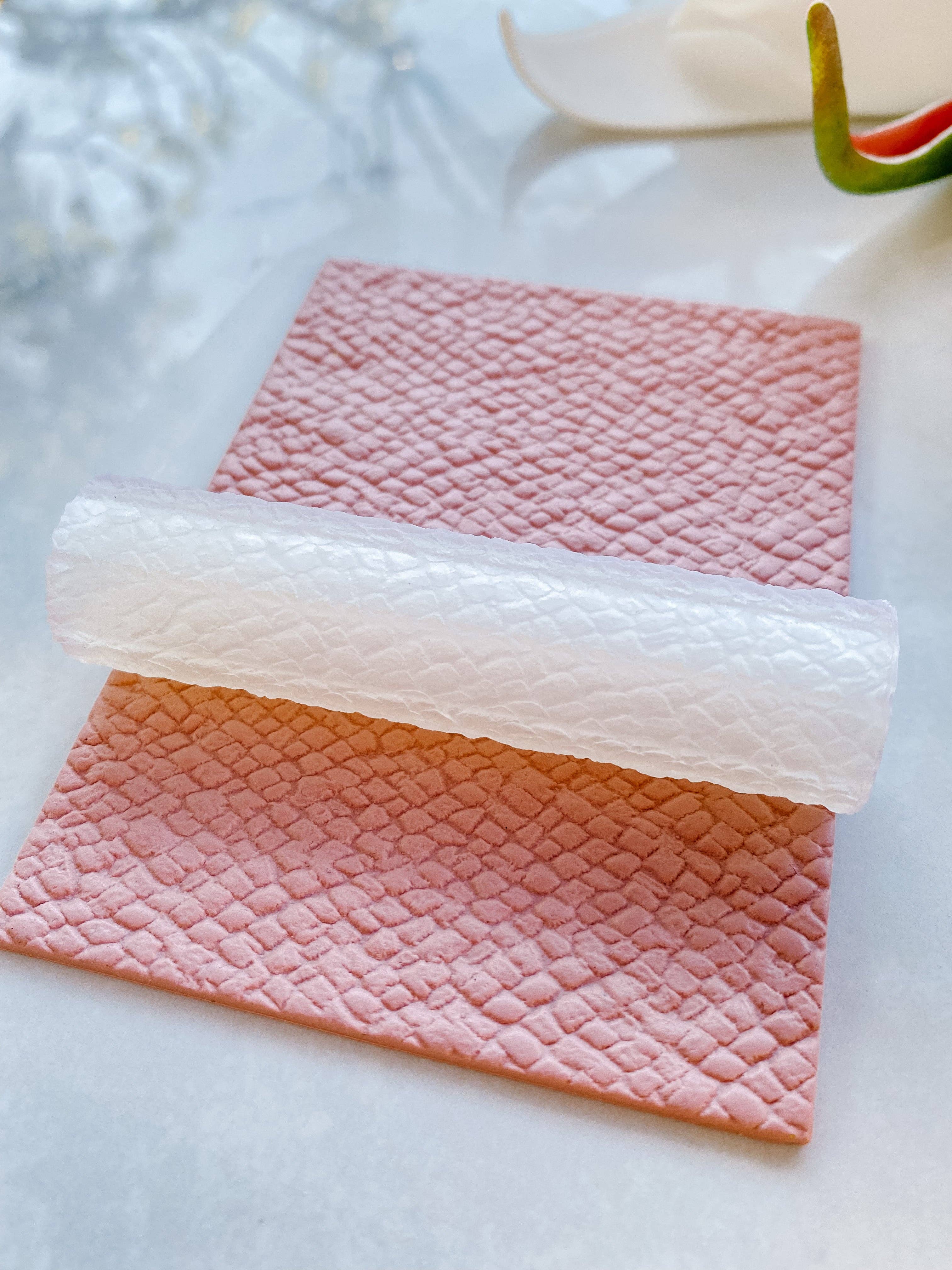 Tera Clay – Großhandel Bastelwerkzeug – Pflasterstein-Textur-Roller0