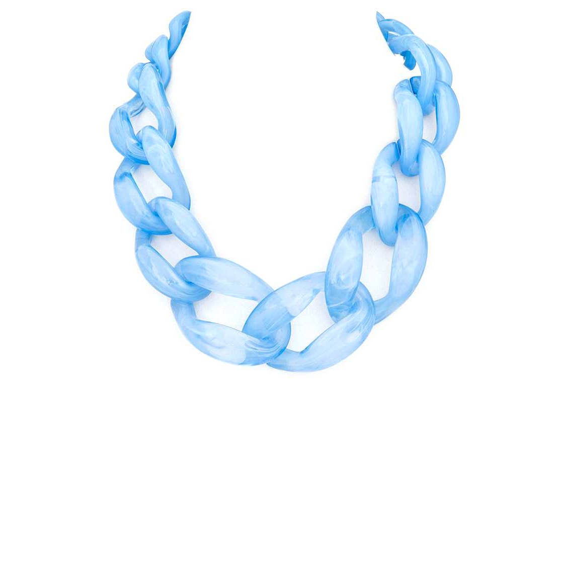 Artini Accessories - Wholesale Link & Chain Necklace - Oversize Resin Link Statement Necklace0