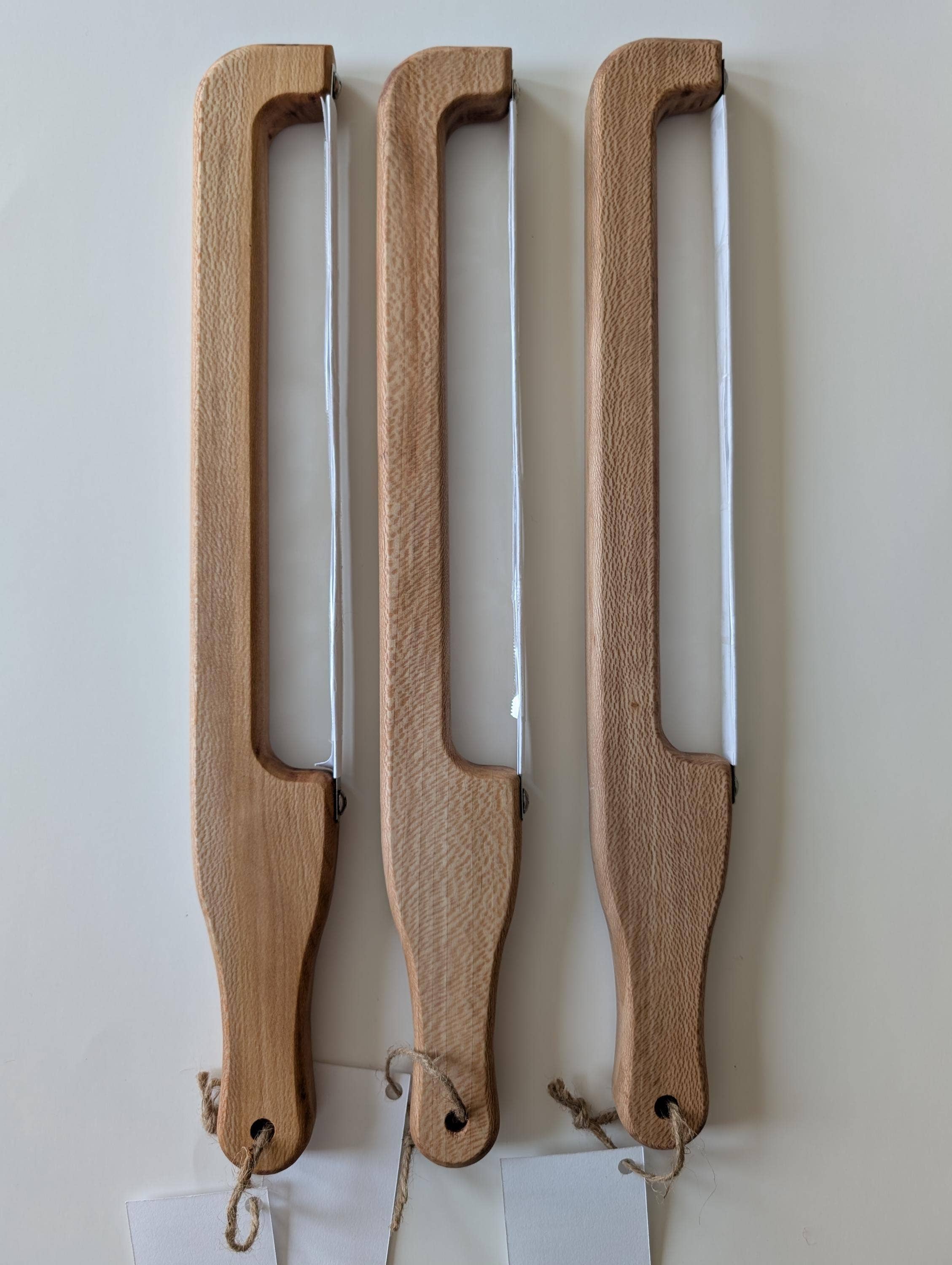 Sass & Izzy LLC - Wholesale Kitchen/Utility Knife - Handmade Walnut Wood Sourdough Bread Knives4