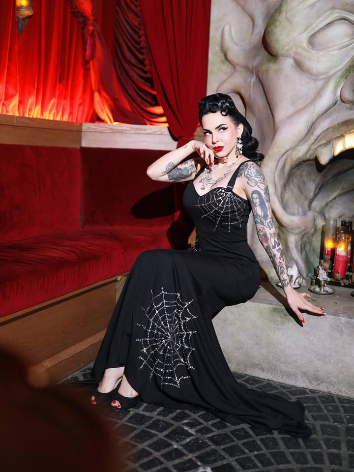 Elle Rebel - Wholesale Gown - Women's - Glamour Ghoul Gown11