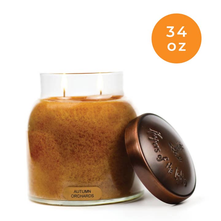 A Cheerful Giver - Wholesale Jar/Filled Candle - KOTL Papa Candle (34oz.) – Autumn Orchards1