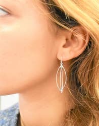 Siane - Venta al por mayor Pendientes colgantes - Pendientes ovalados TOHU-BOHU2