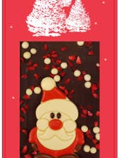 Comptoir du Cacao · Dark chocolate bar, Santa, red box for wholesale by French Feast