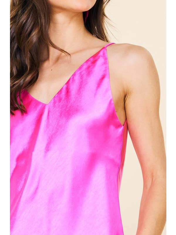 SKIES ARE BLUE - Wholesale Camisole - Women's - Satin Cami Top7