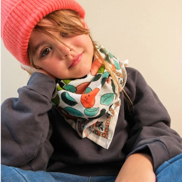 Maison Augustin - Wholesale Scarf - Women's - Pomelo Green Adult Scarf