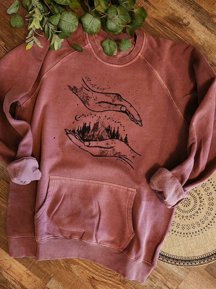 ÉQUIPE DE POCHE MAINS PAISIBLES pour la vente par Still North Design Co