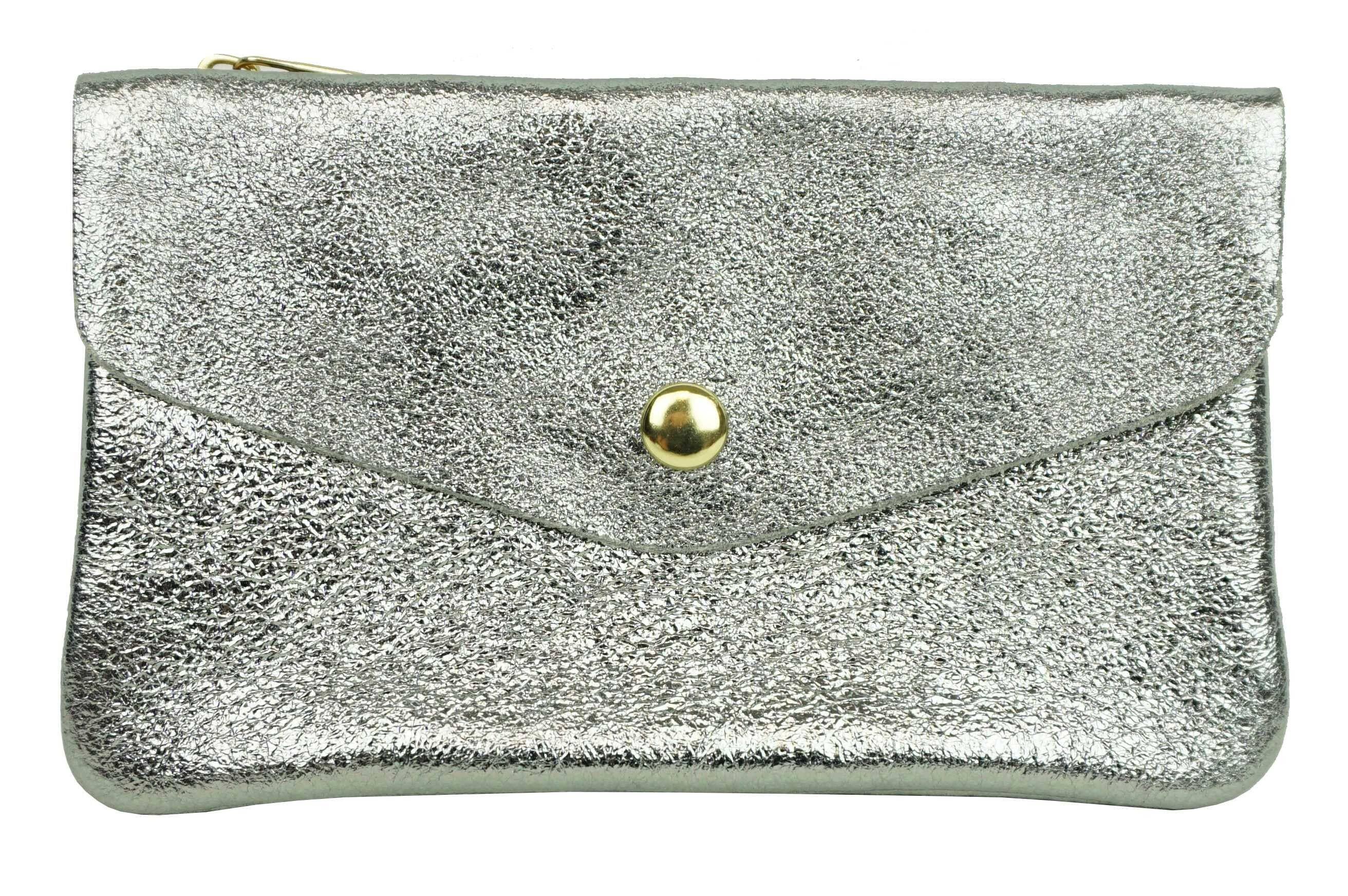 Anais - Vendita all'ingrosso Portafogli - Donna - Portafoglio grande in pelle lucida con tasca con cerniera PMD2702C12