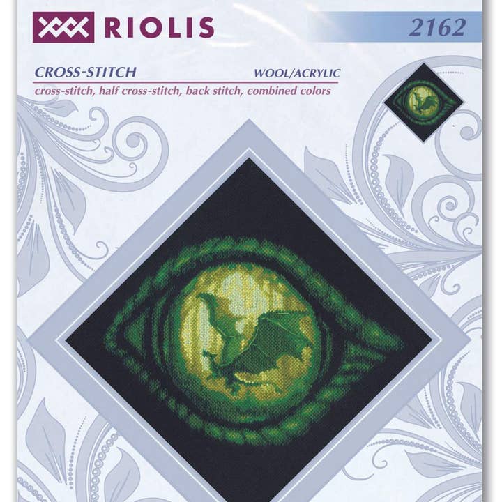 RIOLIS - Wholesale Embroidery/Cross Stitch Supplies - Cross Stitch Kit From Riolis 2162 Dragon Eye1