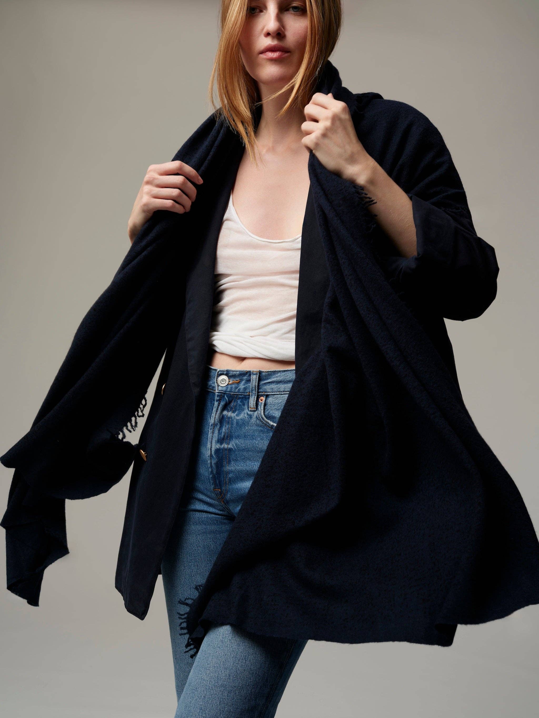 WAYDA - Wholesale Scarf - Women's - Schal OTHILIA aus Seide/Wolle5