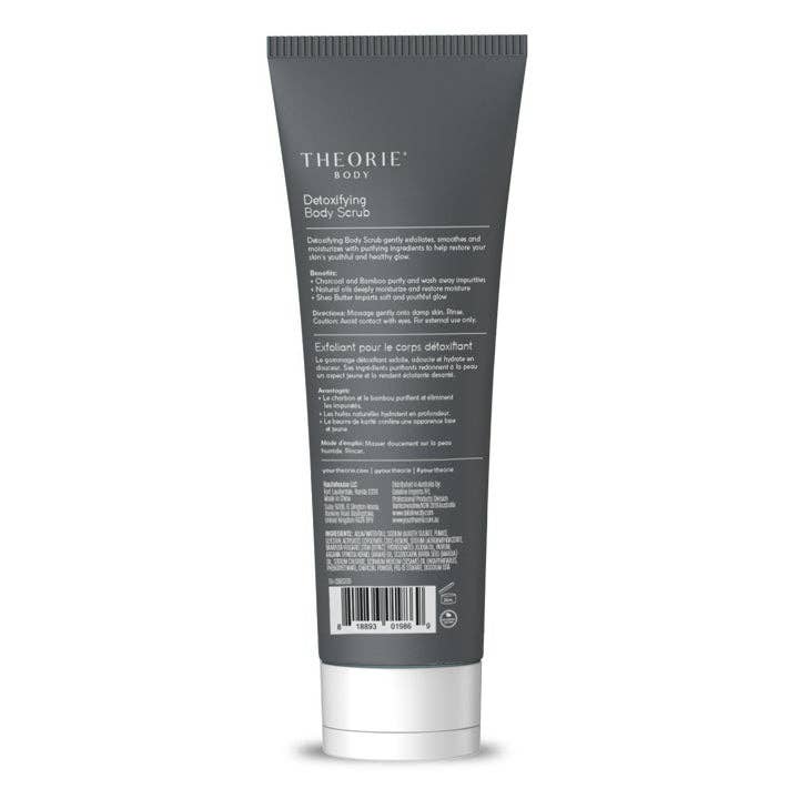 THEORIE - Wholesale Body Scrub/Exfoliant - Charcoal & Bamboo Detoxifying Body Scrub