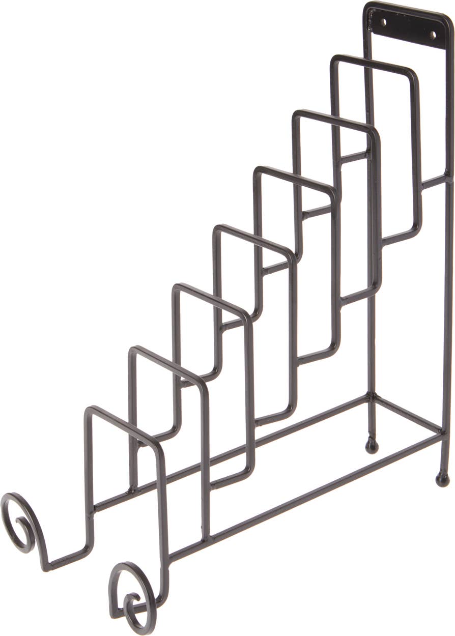 Bard's – Engroshandel Display til detailhandlere – Bard's bordstativ i smedejern til fire tallerkener1