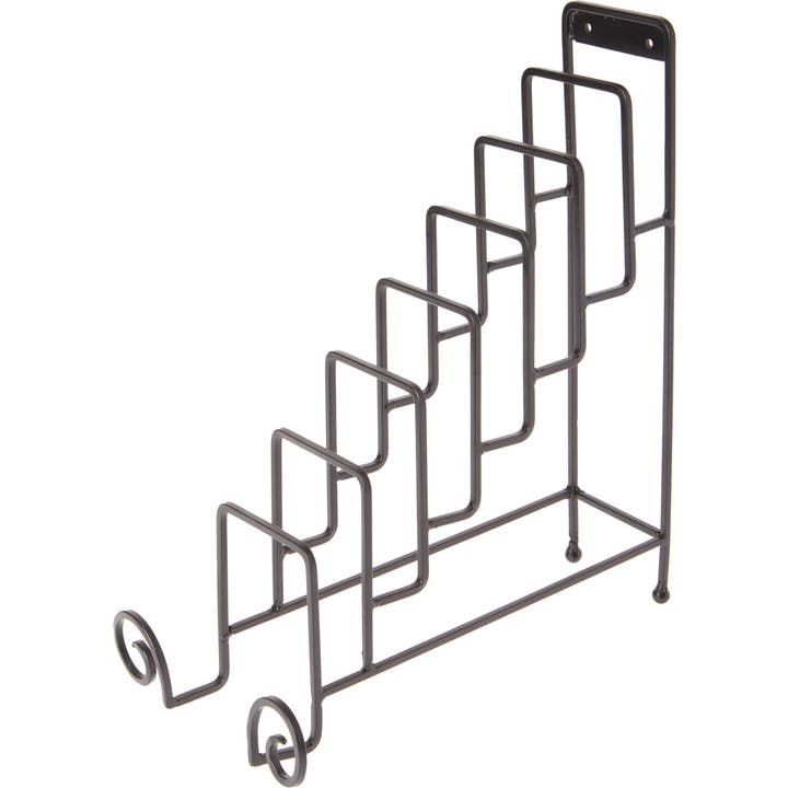 Bard's – Engroshandel Display til detailhandlere – Bard's bordstativ i smedejern til fire tallerkener1