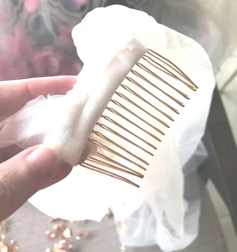 PETRA KARA BRIDAL - Venta al por mayor Velo - Mujer - Velo de boda con flores 3D en preventa2