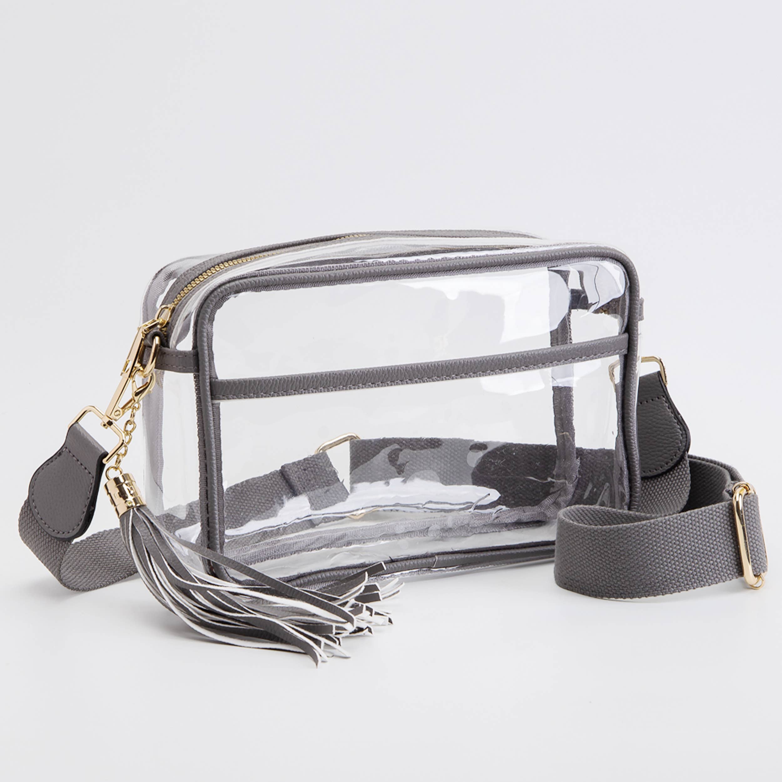 Hana - Wholesale Crossbody Bag - Women's - Clear PU Cross Body Camera Bag14