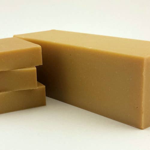 Lemon Coconut Soap Loaf for wholesale by The Soap Guy