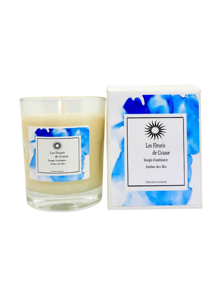 130g Candle Amber of the Islands for wholesale by Private Label Parfums