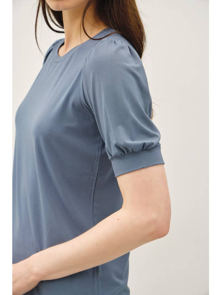 Be Cool - Wholesale Knit Top - Women's - BAMBOO/MODAL ULTRA SOFT VOLUME SLEEVE BASIC TOP 11