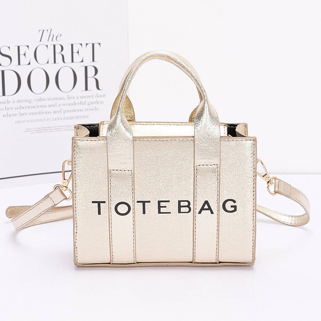 3AM BY H&D ACCESSORIES - Vendita all'ingrosso Borsa tote - Donna - Borsa tote in finta pelle metallizzata5