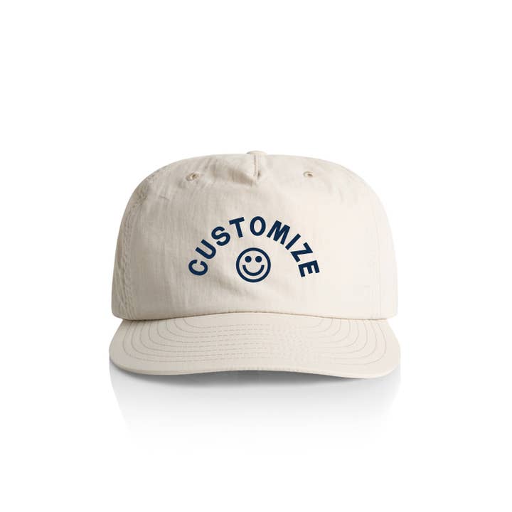 Endless August Supply Co. - Wholesale Baseball Cap - Unisex - Custom Smiley Face Nylon Hat | Name Drop Hat | Local Hat10