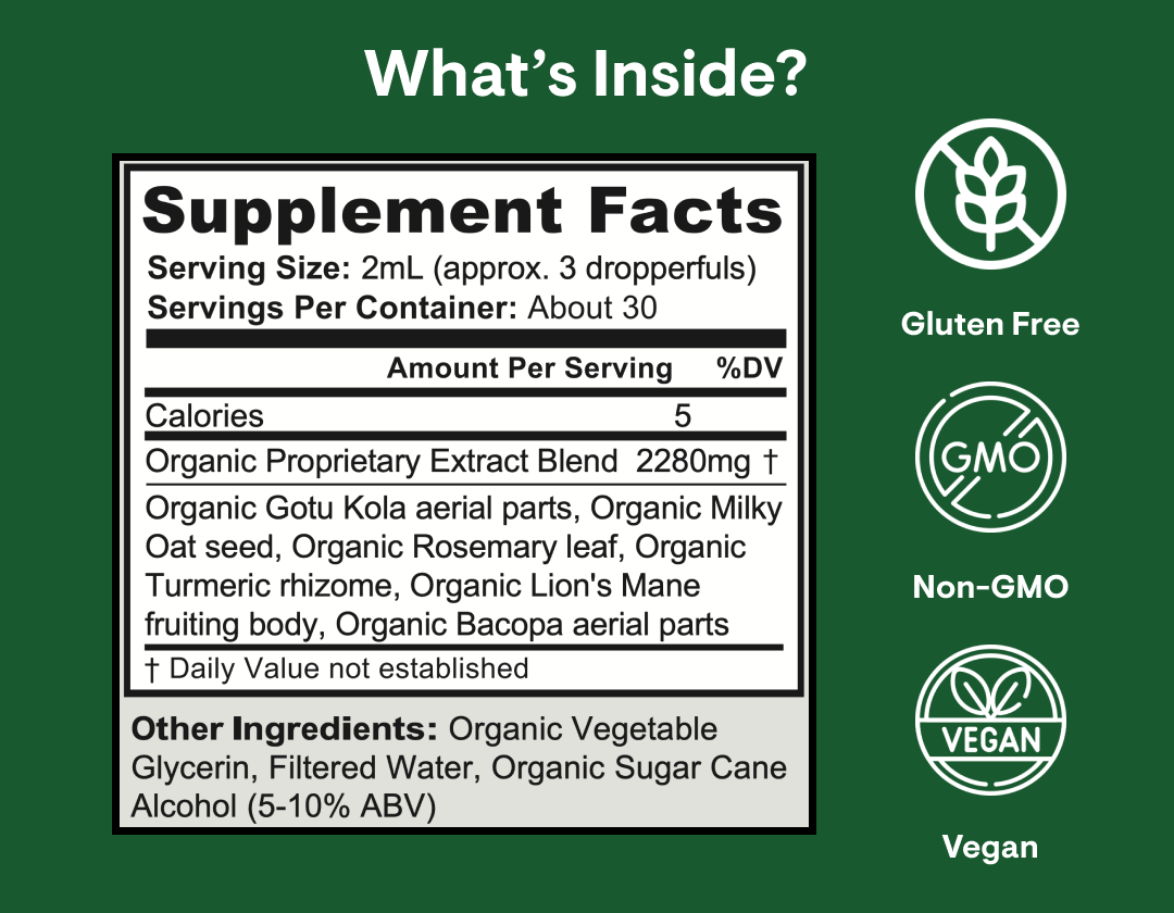 Leefy Organics - Wholesale Oral Supplement/Vitamin - IQ Brain Formula2