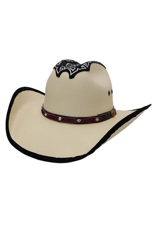 Cap Zone - Wholesale Cowboy Hat - Women's - Embroidered Vaquero Western Cowboy Hat6